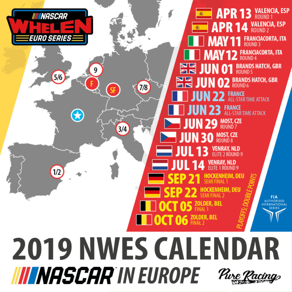 calendario nascar