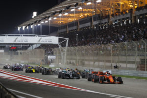 2019 Bahrain GP start