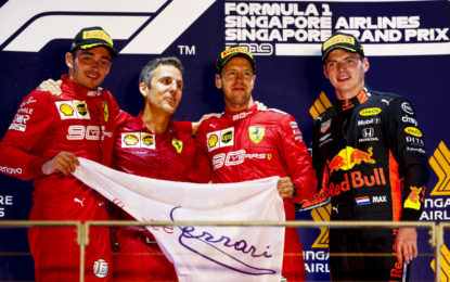 Minardi post-Singapore: “La Ferrari è rinata”