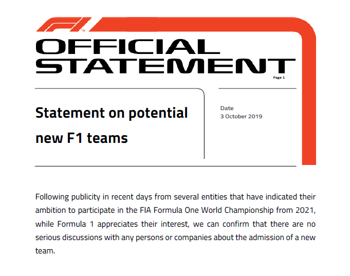 team f1