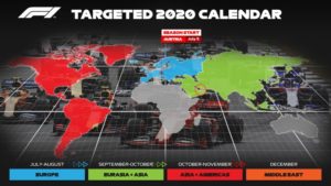 calendario possibile 2020 f1