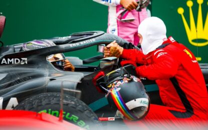 Vettel e Hamilton: immagini di un’amicizia mondiale