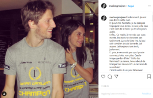 Marion Jolles Grosjean Instagram