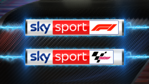 loghi Sky Sport F1 e Sky Sport MotoGP