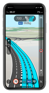 TomTom GO Navigation – Moving Lane Guidance