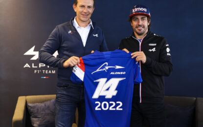 Alpine F1 Team conferma Fernando Alonso per il 2022