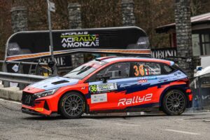 Albertini-Fappani Hyundai i20 N Rally2 WRC Monza 1