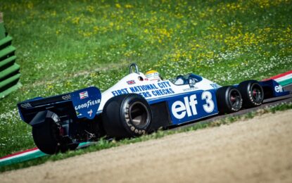 Le Tyrrell P34 ospiti speciali del sesto Historic Minardi Day