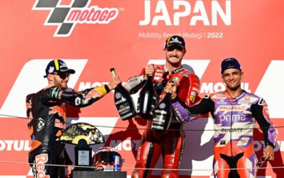 I leader arrancano e Miller domina il GP del Giappone