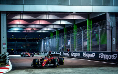 Doppio podio Ferrari a Singapore. La delusione di Binotto