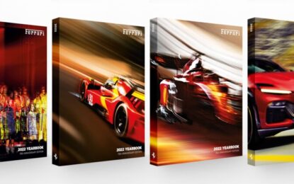 Quattro copertine per l’Annuario Ferrari 2022