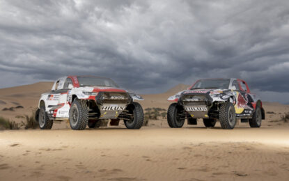 La squadra Toyota Gazoo Racing che correrà la Dakar 2023