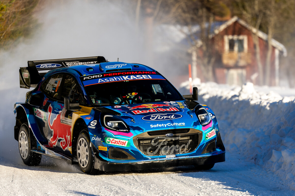 WRC: in Svezia prima vittoria del 2023 per Ford