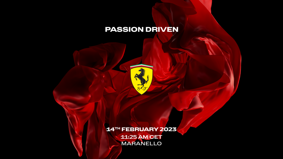 Presentazione Ferrari martedì 14 febbraio alle 11.25
