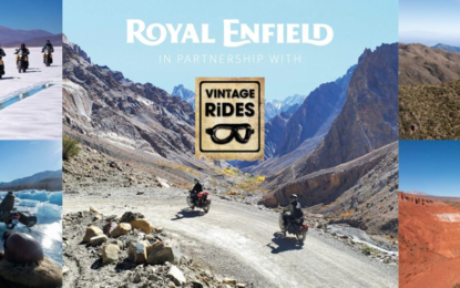 Royal Enfield e Vintage Rides insieme per viaggi epici
