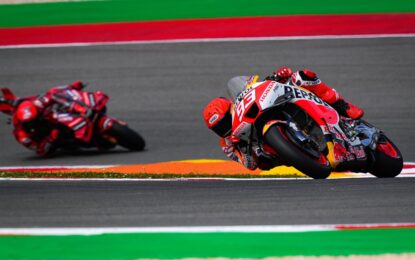 MotoGP: in Portogallo giro record di Marquez davanti a Bagnaia