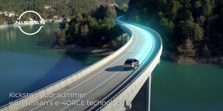 Kickstart your summer with Nissan's e-4ORCE Technology