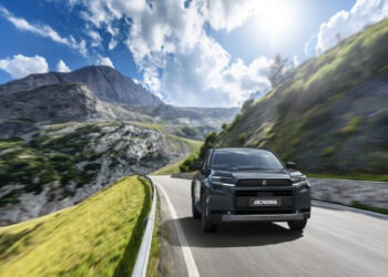 Nice view in dolomiti mountain