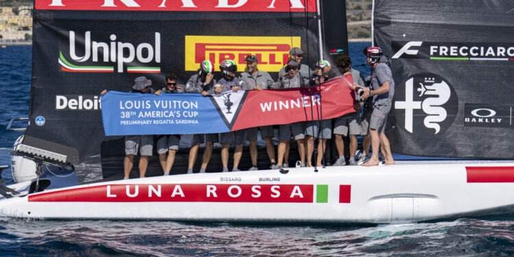 Race Day 3, LUNA ROSSA TEAM 2, winners
