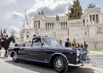 Roma - Il Presidente Sergio Mattarella alla Parata Militare, occasione della Festa della Repubblica , oggi 1 giugno 2026
(Foto di Paolo Giandotti - Ufficio per la Stampa e la Comunicazione della Presidenza della Repubblica)
