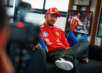 HAMILTON Lewis (gbr), Scuderia Ferrari SF-26, portrait during the Formula 1 Belgian Grand Prix 2026, 10th round of the 2026 Formula One World Championship from July 17 to 19, 2026 on the Circuit de Spa-Francorchamps, in Stavelot, Belgium - Photo Florent Gooden / DPPI