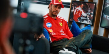 HAMILTON Lewis (gbr), Scuderia Ferrari SF-26, portrait during the Formula 1 Belgian Grand Prix 2026, 10th round of the 2026 Formula One World Championship from July 17 to 19, 2026 on the Circuit de Spa-Francorchamps, in Stavelot, Belgium - Photo Florent Gooden / DPPI