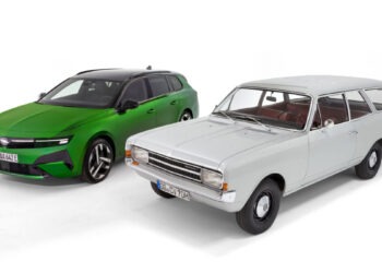 1970 Opel Rekord Caravan & 2026 Opel Astra Sports Tourer